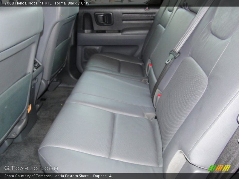 Formal Black / Gray 2008 Honda Ridgeline RTL