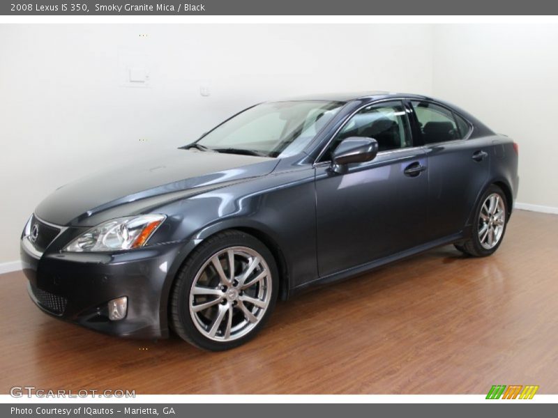 Smoky Granite Mica / Black 2008 Lexus IS 350