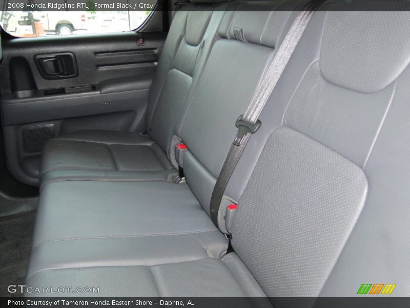 Formal Black / Gray 2008 Honda Ridgeline RTL