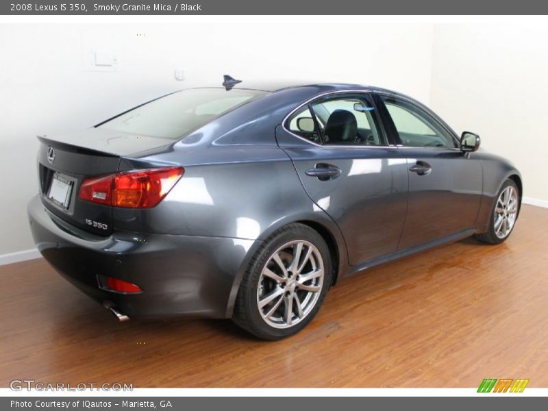 Smoky Granite Mica / Black 2008 Lexus IS 350