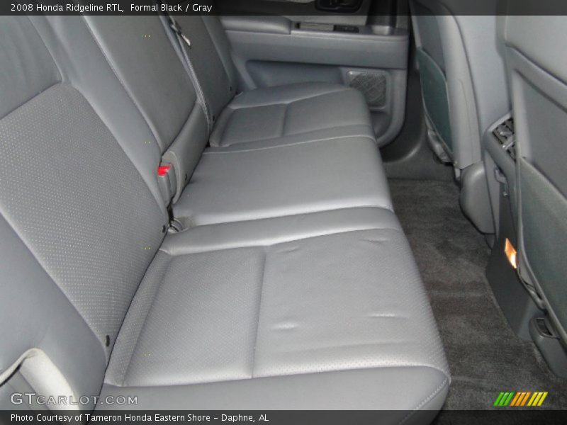 Formal Black / Gray 2008 Honda Ridgeline RTL