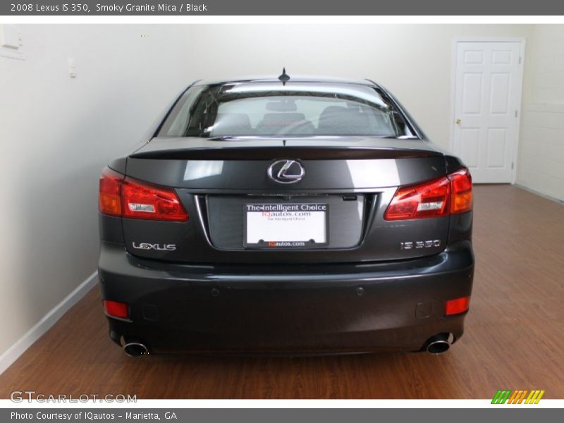 Smoky Granite Mica / Black 2008 Lexus IS 350