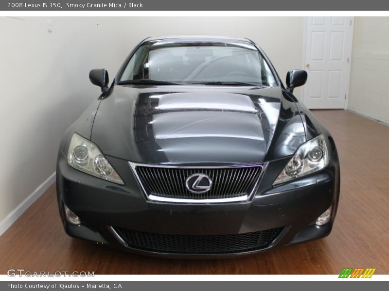Smoky Granite Mica / Black 2008 Lexus IS 350