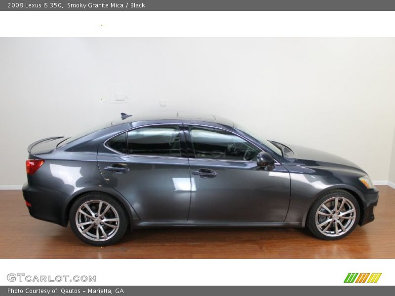 Smoky Granite Mica / Black 2008 Lexus IS 350