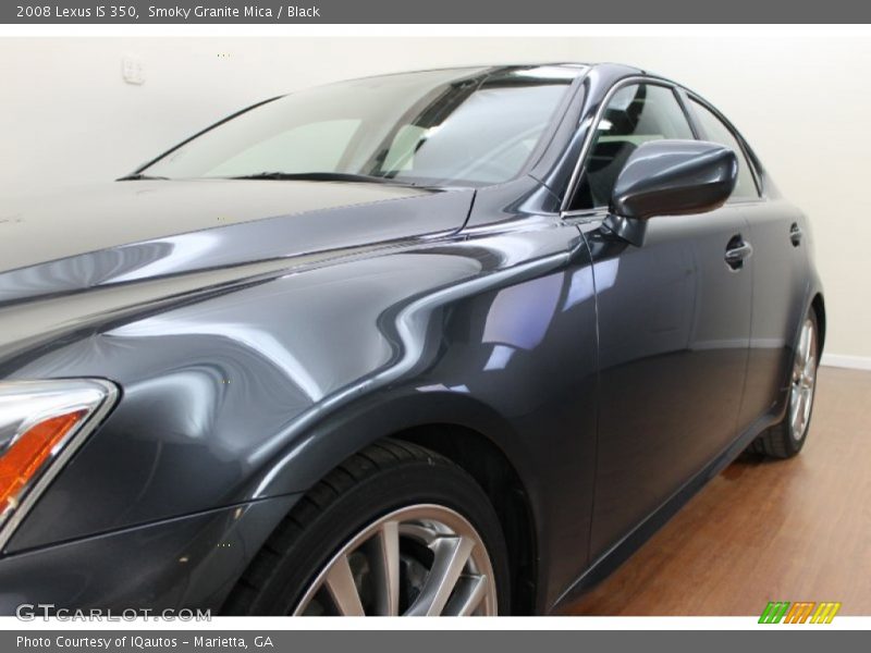 Smoky Granite Mica / Black 2008 Lexus IS 350