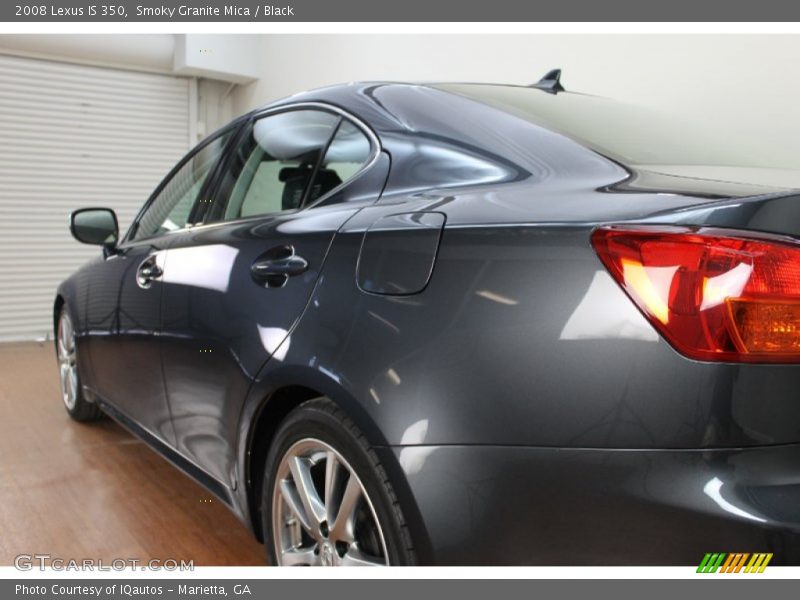 Smoky Granite Mica / Black 2008 Lexus IS 350