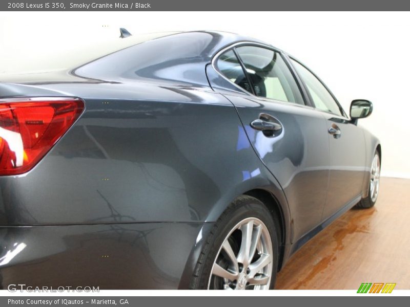 Smoky Granite Mica / Black 2008 Lexus IS 350
