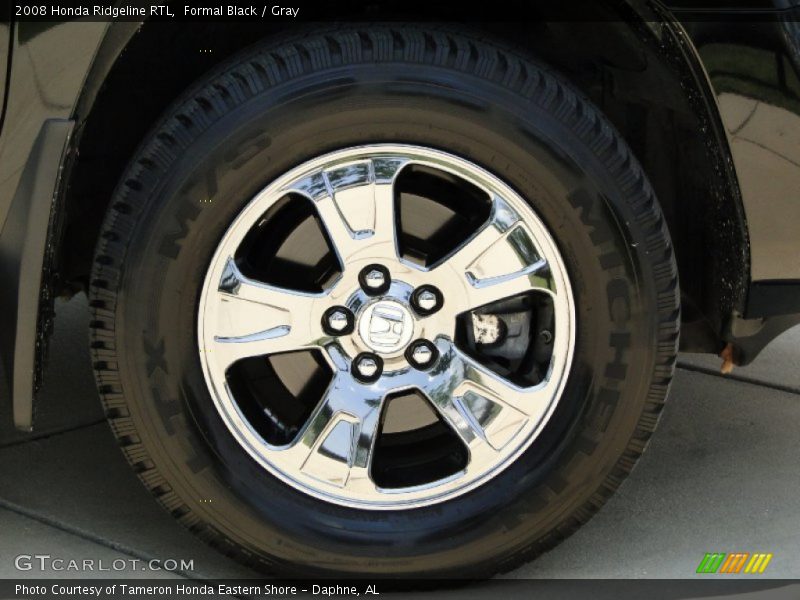 Formal Black / Gray 2008 Honda Ridgeline RTL