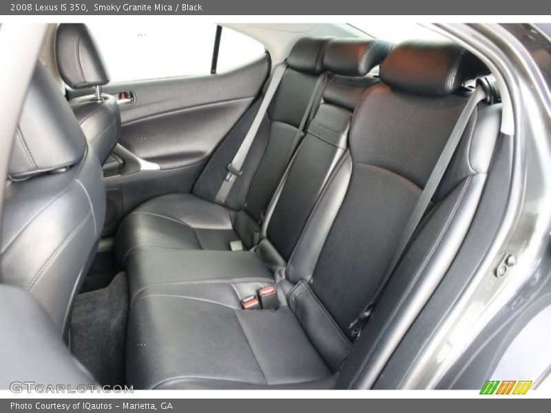 Smoky Granite Mica / Black 2008 Lexus IS 350