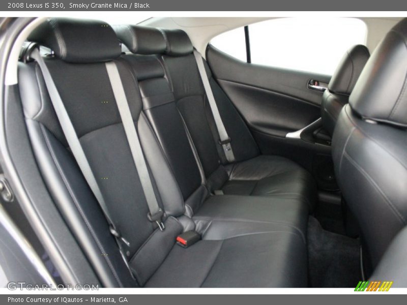 Smoky Granite Mica / Black 2008 Lexus IS 350