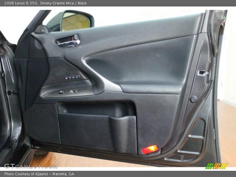 Smoky Granite Mica / Black 2008 Lexus IS 350