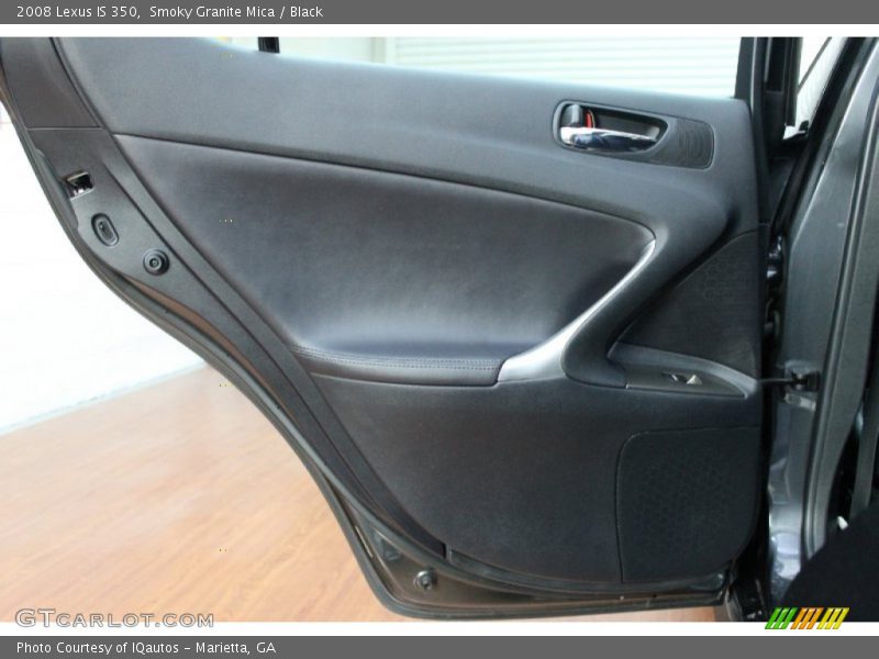 Smoky Granite Mica / Black 2008 Lexus IS 350