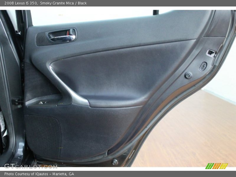 Smoky Granite Mica / Black 2008 Lexus IS 350