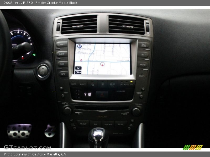 Smoky Granite Mica / Black 2008 Lexus IS 350