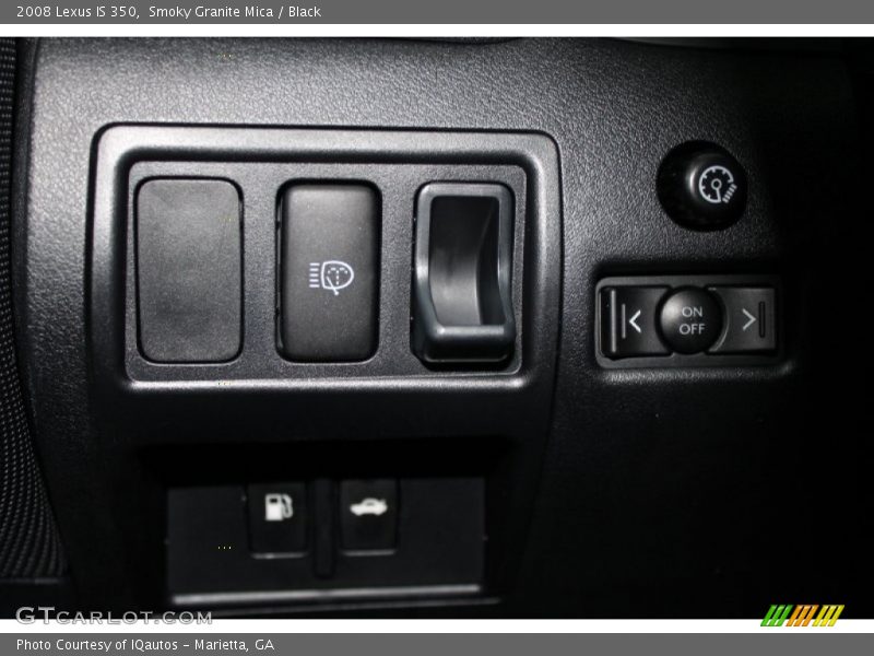Smoky Granite Mica / Black 2008 Lexus IS 350