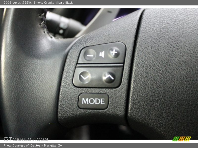 Smoky Granite Mica / Black 2008 Lexus IS 350
