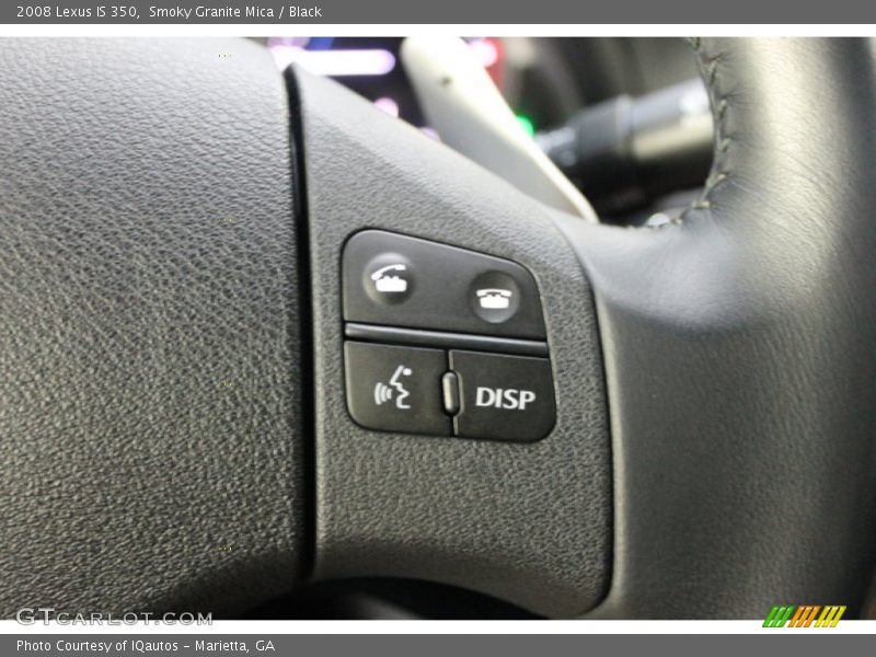 Smoky Granite Mica / Black 2008 Lexus IS 350