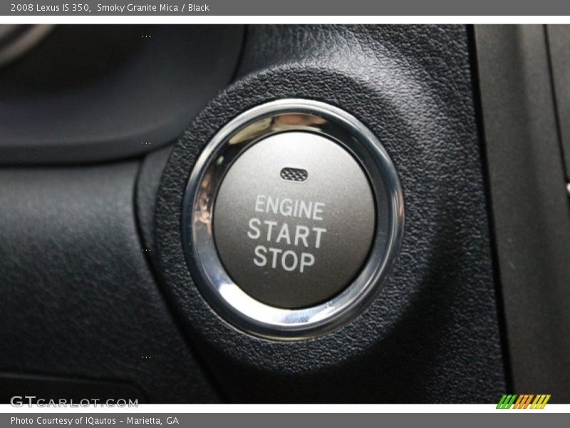 Smoky Granite Mica / Black 2008 Lexus IS 350