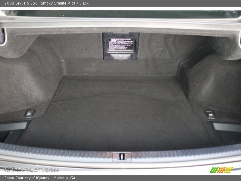 Smoky Granite Mica / Black 2008 Lexus IS 350