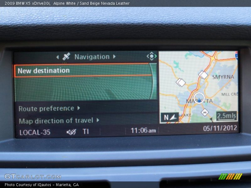 Alpine White / Sand Beige Nevada Leather 2009 BMW X5 xDrive30i