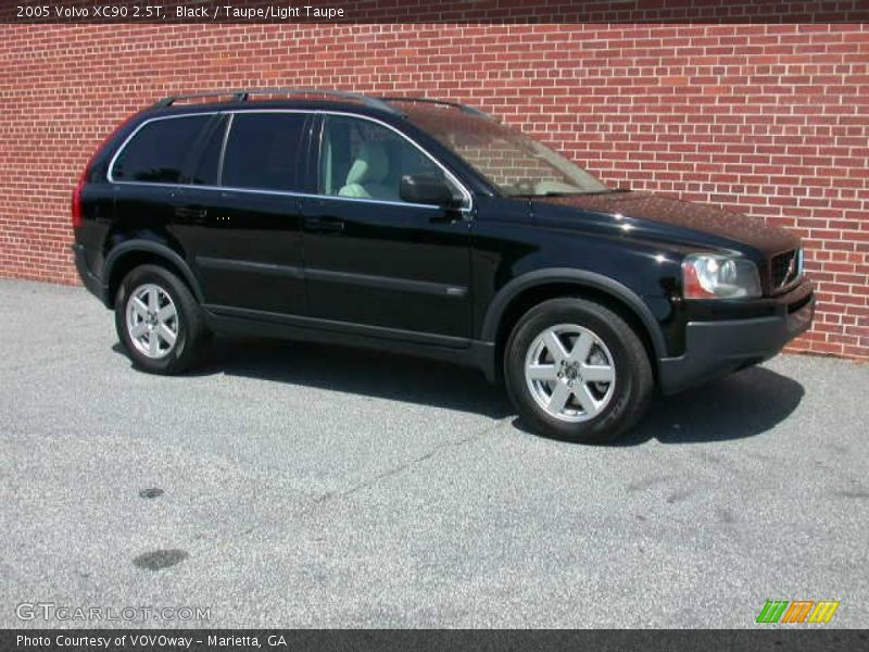 Black / Taupe/Light Taupe 2005 Volvo XC90 2.5T