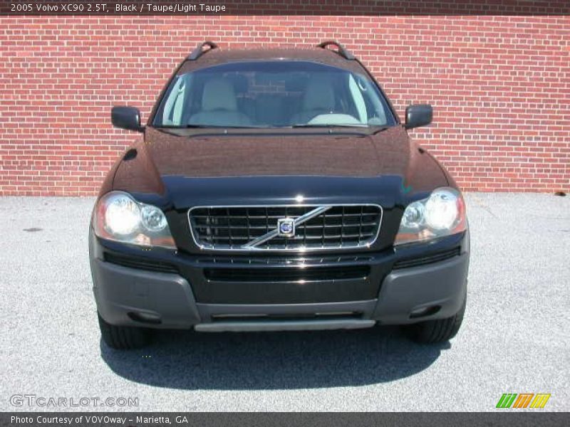 Black / Taupe/Light Taupe 2005 Volvo XC90 2.5T