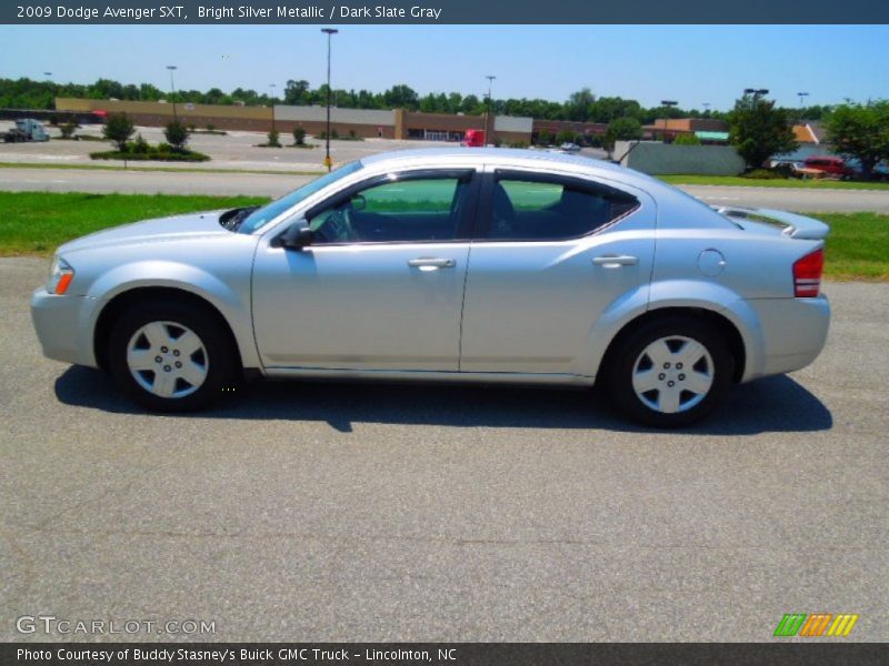 Bright Silver Metallic / Dark Slate Gray 2009 Dodge Avenger SXT