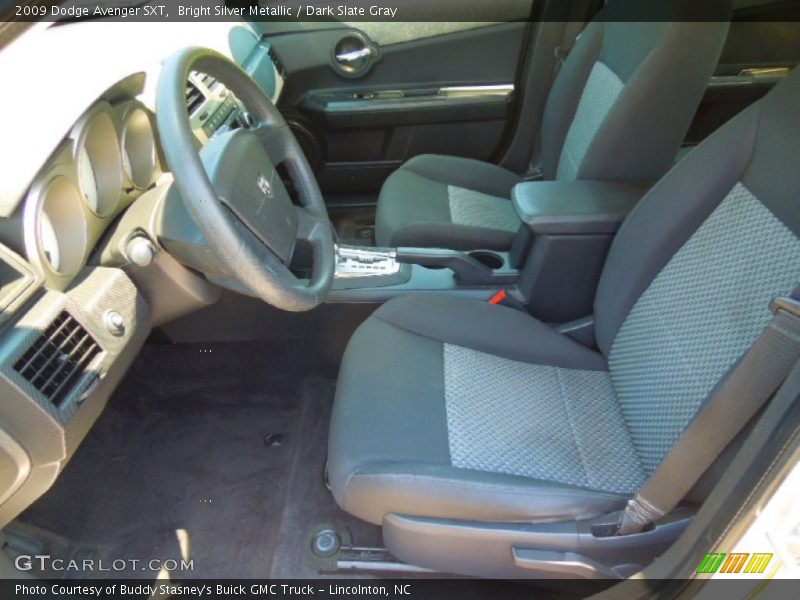 Bright Silver Metallic / Dark Slate Gray 2009 Dodge Avenger SXT