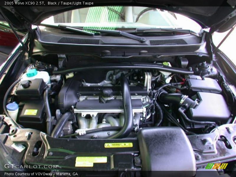 Black / Taupe/Light Taupe 2005 Volvo XC90 2.5T