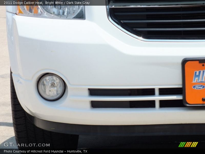 Bright White / Dark Slate Gray 2011 Dodge Caliber Heat