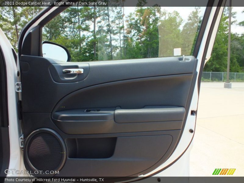 Bright White / Dark Slate Gray 2011 Dodge Caliber Heat