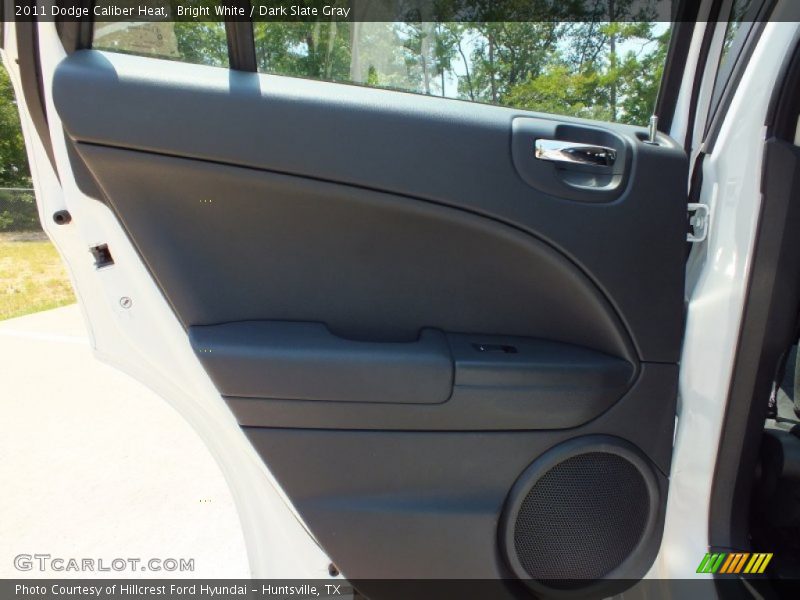 Bright White / Dark Slate Gray 2011 Dodge Caliber Heat