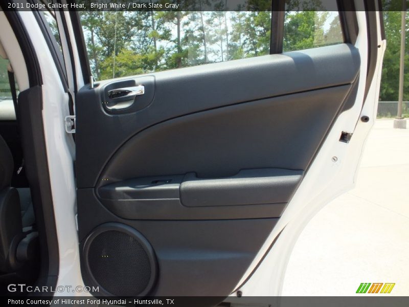 Bright White / Dark Slate Gray 2011 Dodge Caliber Heat