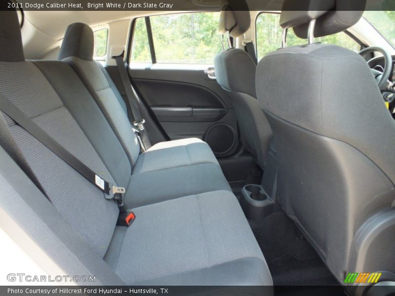 Bright White / Dark Slate Gray 2011 Dodge Caliber Heat