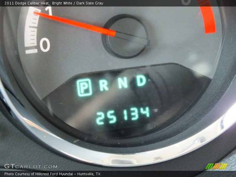Bright White / Dark Slate Gray 2011 Dodge Caliber Heat