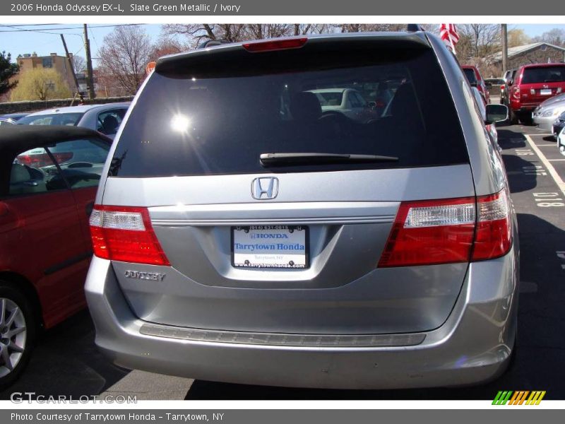 Slate Green Metallic / Ivory 2006 Honda Odyssey EX-L