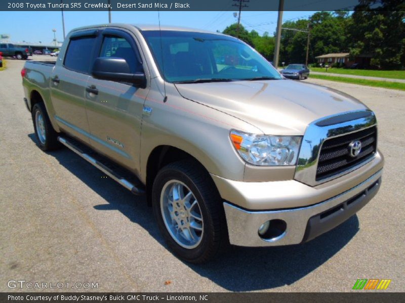 Desert Sand Mica / Black 2008 Toyota Tundra SR5 CrewMax