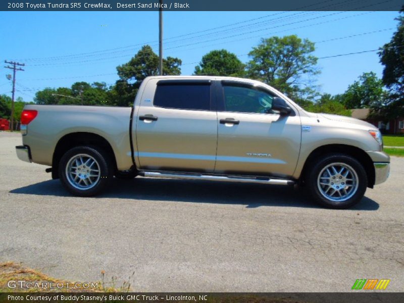 Desert Sand Mica / Black 2008 Toyota Tundra SR5 CrewMax
