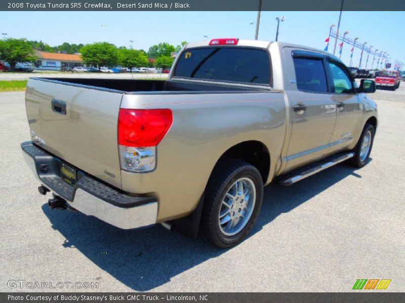 Desert Sand Mica / Black 2008 Toyota Tundra SR5 CrewMax