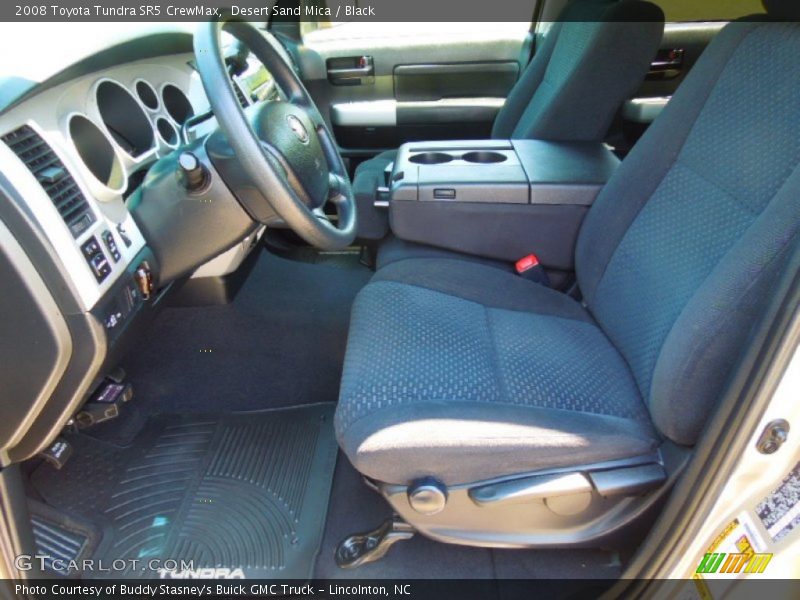 Desert Sand Mica / Black 2008 Toyota Tundra SR5 CrewMax