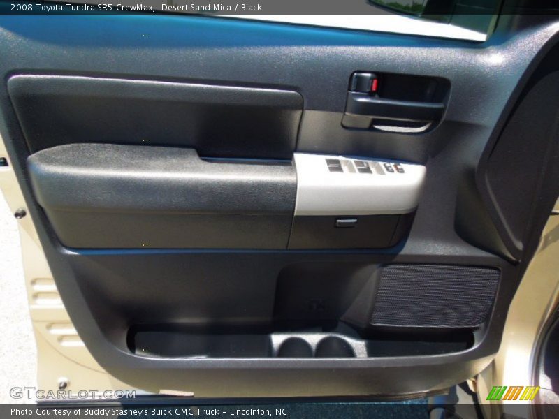Desert Sand Mica / Black 2008 Toyota Tundra SR5 CrewMax