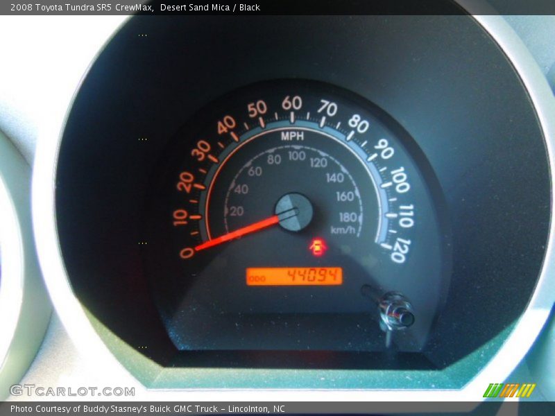 Desert Sand Mica / Black 2008 Toyota Tundra SR5 CrewMax