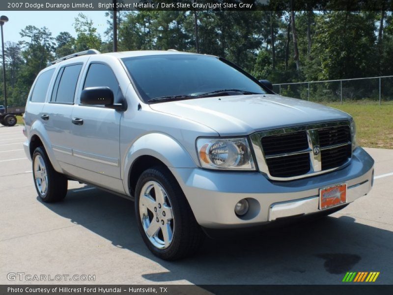 Bright Silver Metallic / Dark Slate Gray/Light Slate Gray 2007 Dodge Durango Limited