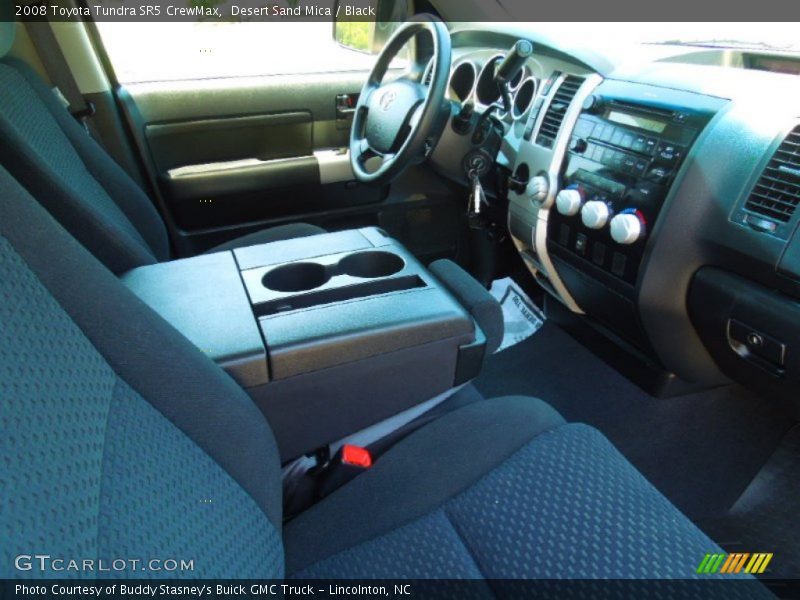 Desert Sand Mica / Black 2008 Toyota Tundra SR5 CrewMax