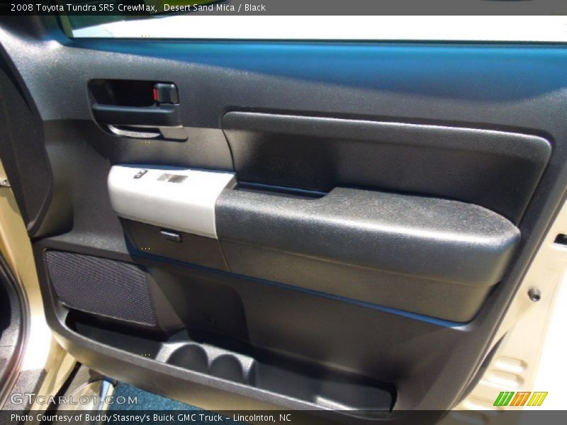 Desert Sand Mica / Black 2008 Toyota Tundra SR5 CrewMax