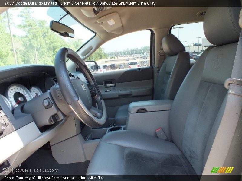 Bright Silver Metallic / Dark Slate Gray/Light Slate Gray 2007 Dodge Durango Limited