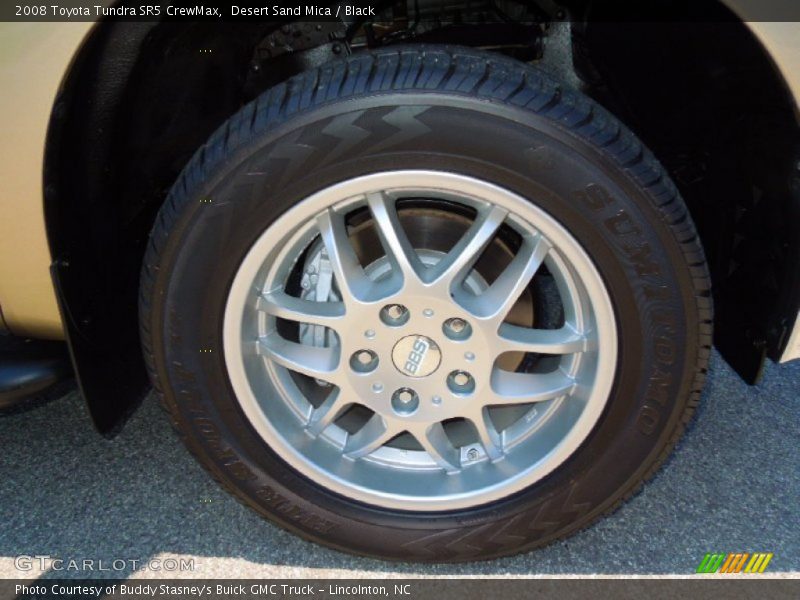 Desert Sand Mica / Black 2008 Toyota Tundra SR5 CrewMax
