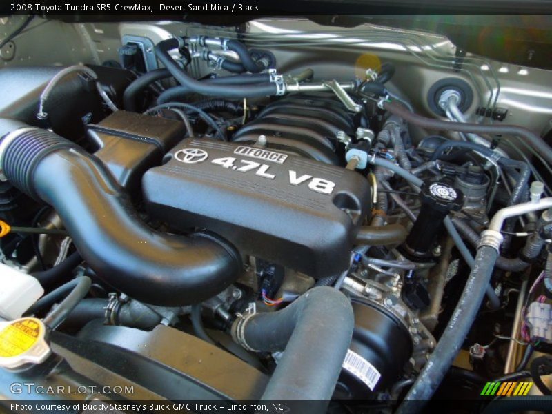 Desert Sand Mica / Black 2008 Toyota Tundra SR5 CrewMax