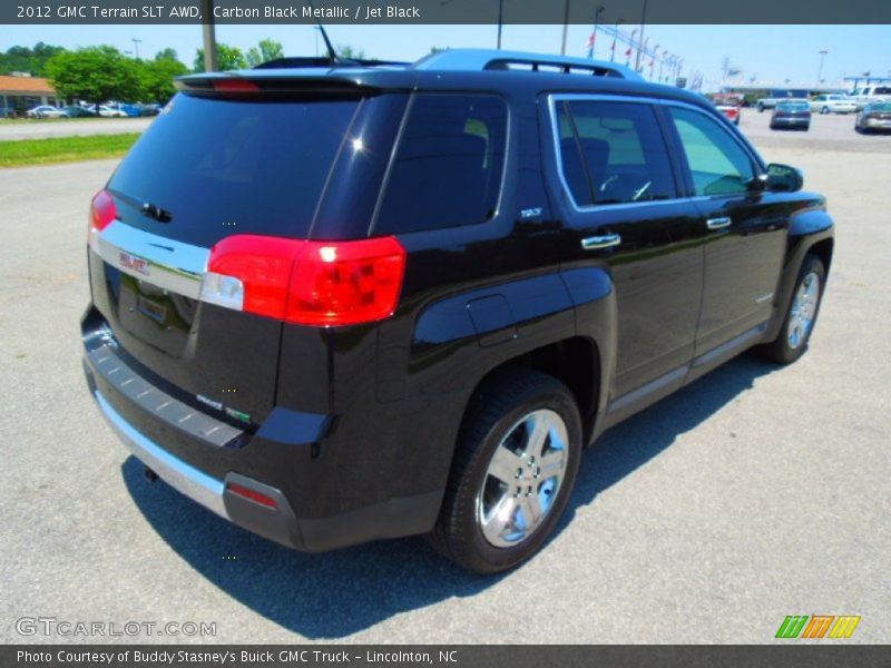 Carbon Black Metallic / Jet Black 2012 GMC Terrain SLT AWD