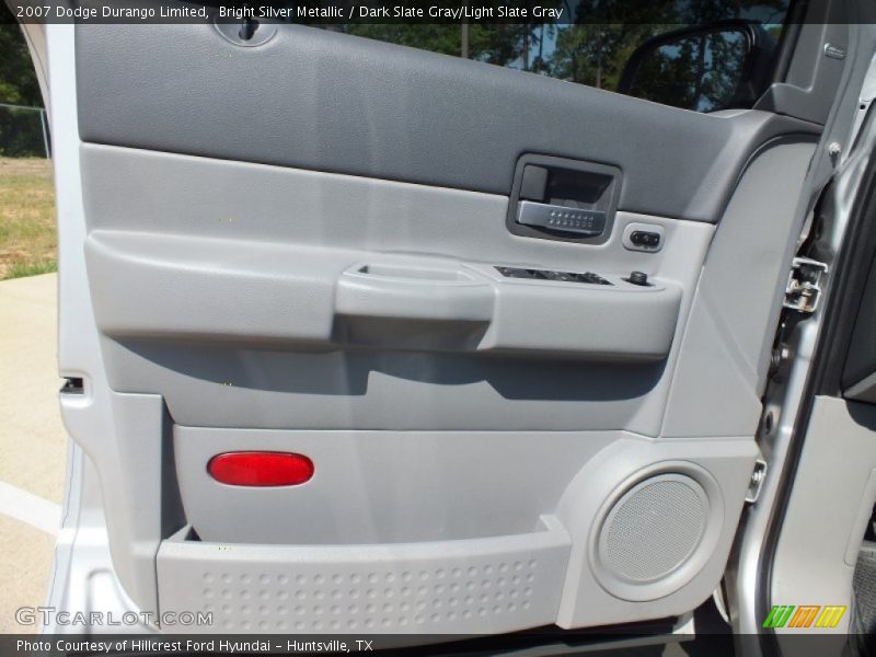 Bright Silver Metallic / Dark Slate Gray/Light Slate Gray 2007 Dodge Durango Limited